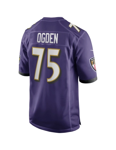 Mens Baltimore Ravens Jonathan Ogden Purple Retired Player Game Jersey