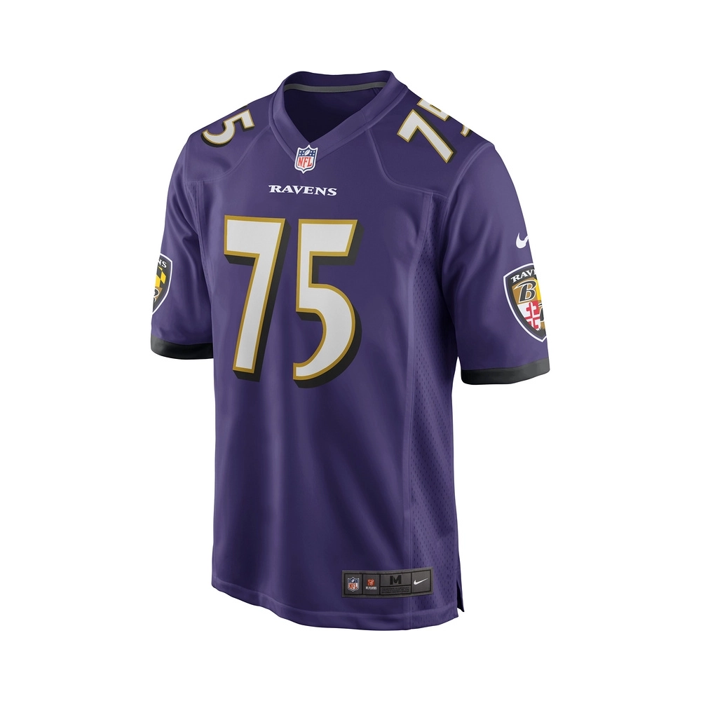 Mens Baltimore Ravens Jonathan Ogden Purple Retired Player Game Jersey