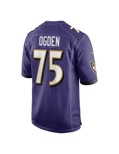 Mens Baltimore Ravens Jonathan Ogden Purple Game Retired Player Jersey