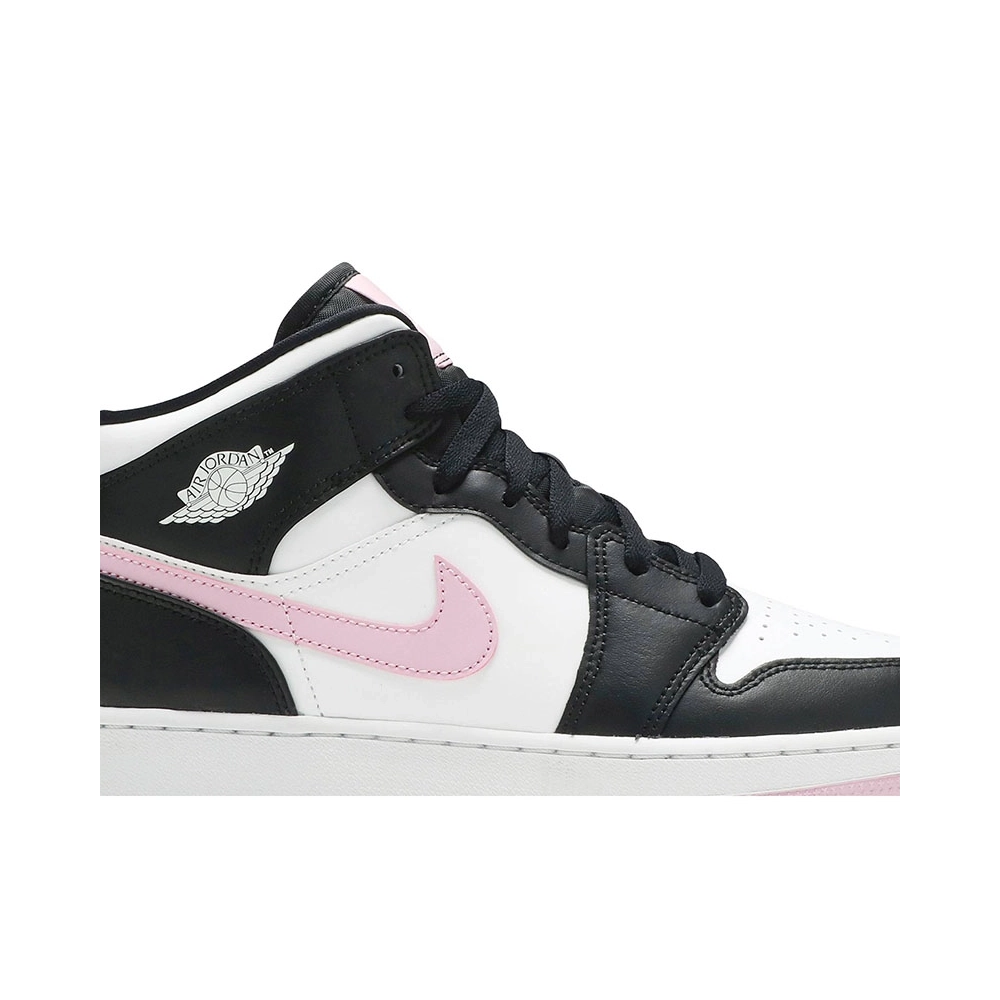 AIR JORDAN 1 MID GS WHITE LIGHT ARCTIC PINK 555112 103,AIR JORDAN 1 MID,Air Jordan