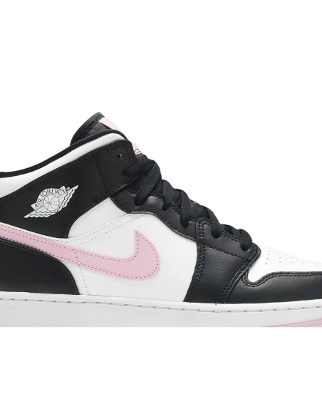 AIR JORDAN 1 MID GS WHITE LIGHT ARCTIC PINK 555112 103,AIR JORDAN 1 MID,Air Jordan