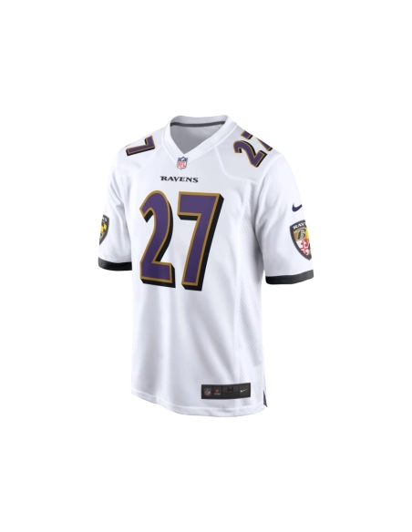 Mens Baltimore Ravens J.K. Dobbins White Game Jersey