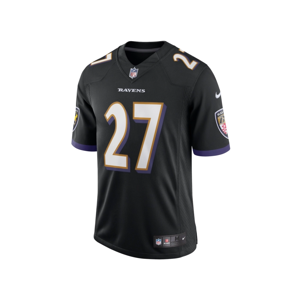 Mens Baltimore Ravens J.K. Dobbins Black Vapor Limited Jersey