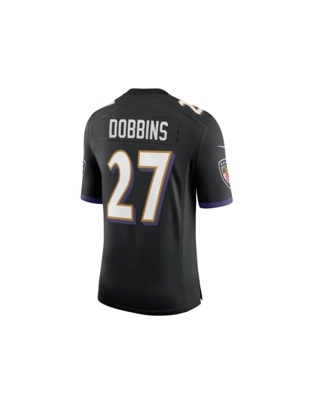 Mens Baltimore Ravens J.K. Dobbins Black Vapor Limited Jersey