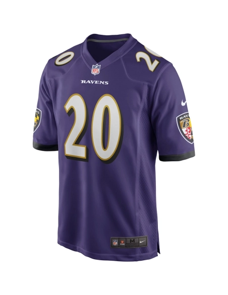 Mens Baltimore Ravens Ed Reed Purple Game Retired Player Jersey