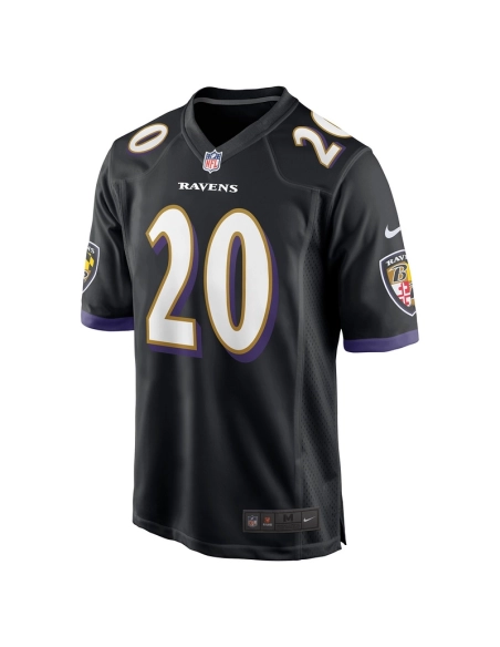 Mens Baltimore Ravens Ed Reed Black Retired Player Jersey