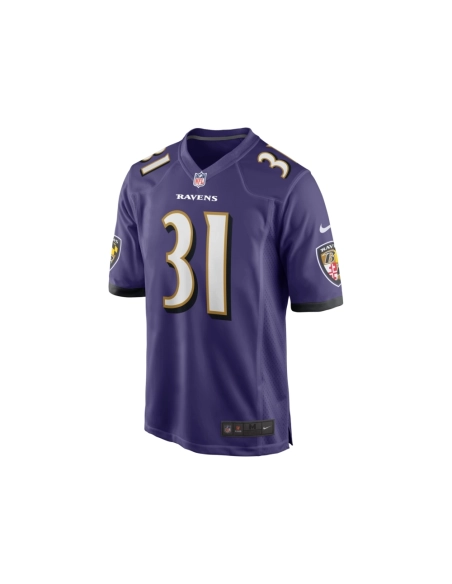 Mens Baltimore Ravens Dalvin Cook Purple Game Jersey