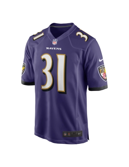 Mens Baltimore Ravens Dalvin Cook Purple Game Jersey