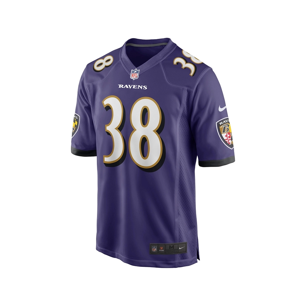 Mens Baltimore Ravens Ben Mason Purple Game Jersey
