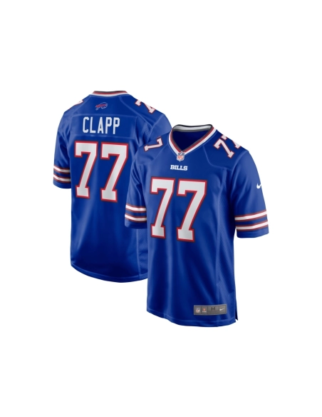Mens Buffalo Bills Will Clapp Royal Game Jersey
