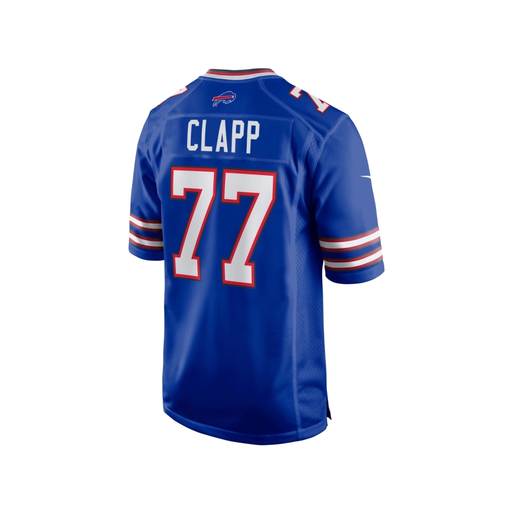 Mens Buffalo Bills Will Clapp Royal Game Jersey