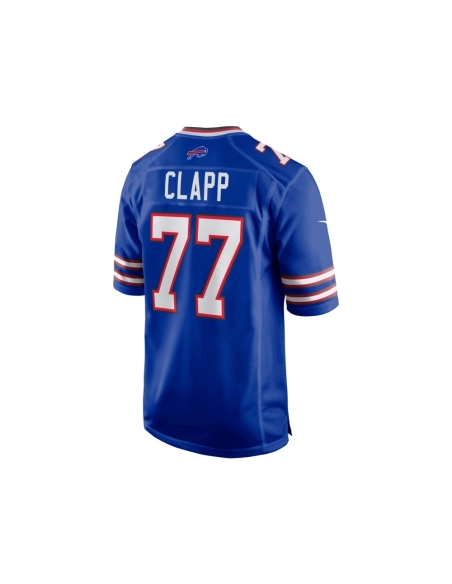 Mens Buffalo Bills Will Clapp Royal Game Jersey