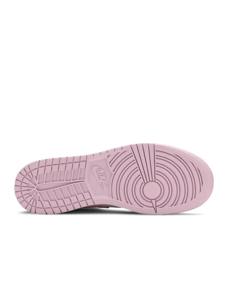 AIR JORDAN 1 MID GS WHITE LIGHT ARCTIC PINK 555112 103,AIR JORDAN 1 MID,Air Jordan