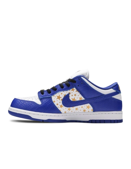 SUPREME X DUNK LOW OG SB QS HYPER ROYAL,Dunk SB,NIKE SHOES Reps