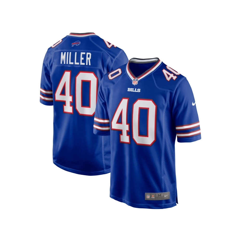 Mens Buffalo Bills Von Miller Royal Game Jersey