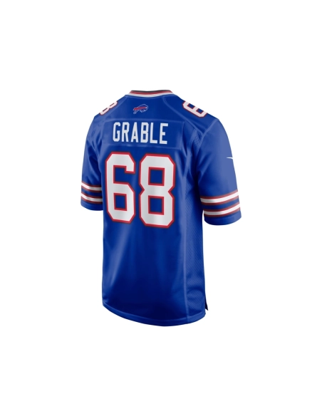 Mens Buffalo Bills Tylan Grable Royal Game Jersey