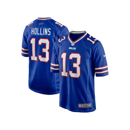 Mens Buffalo Bills Mack Hollins Royal Game Jersey