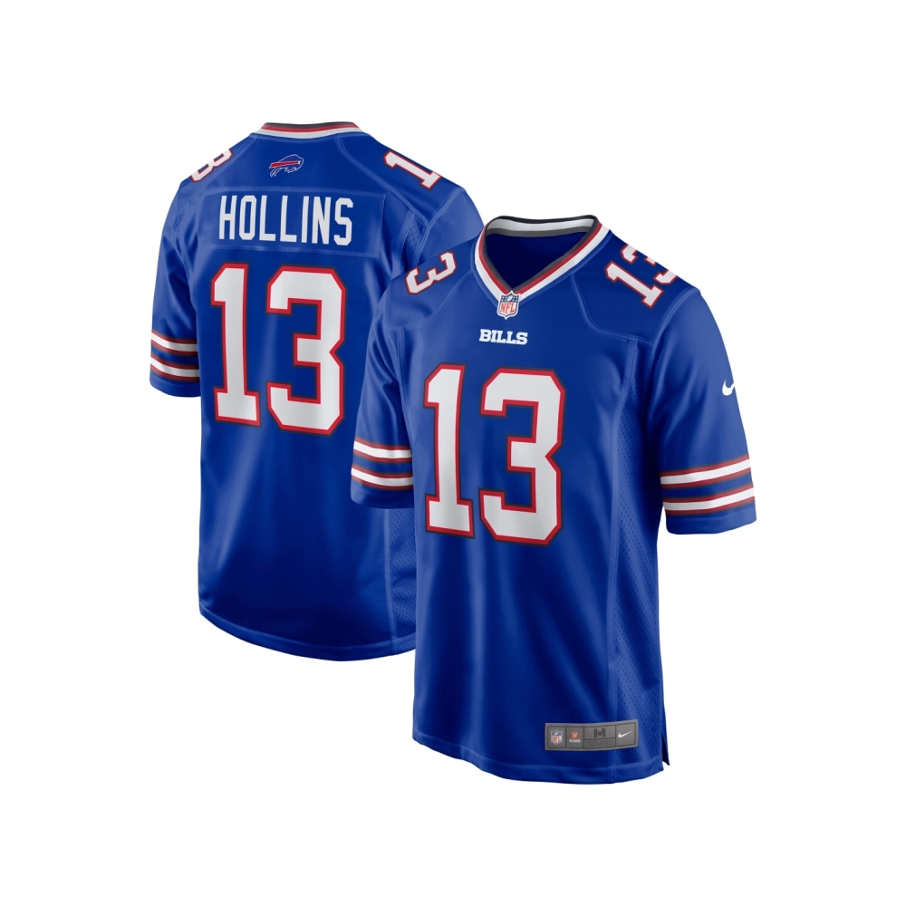 Mens Buffalo Bills Mack Hollins Royal Game Jersey