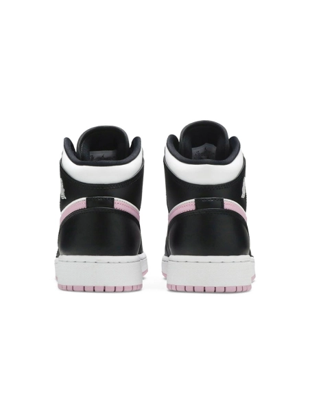 AIR JORDAN 1 MID GS WHITE LIGHT ARCTIC PINK 555112 103,AIR JORDAN 1 MID,Air Jordan