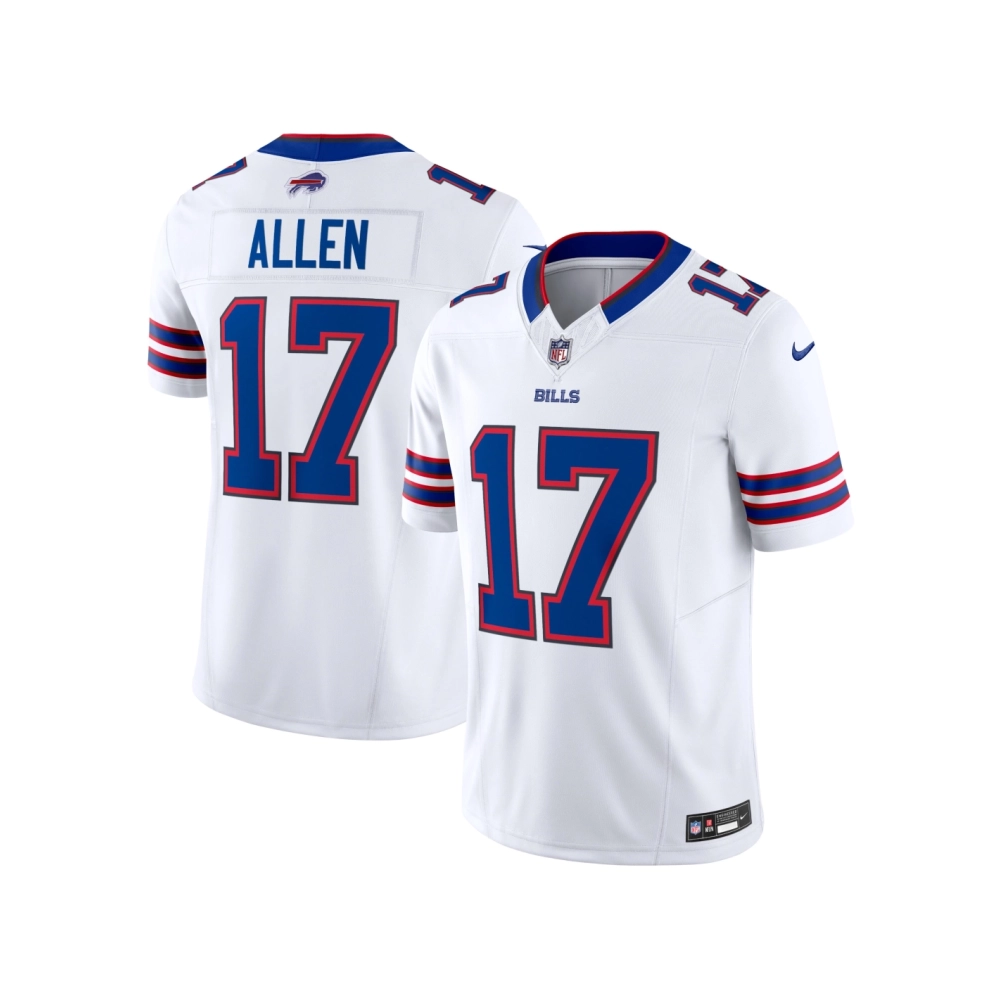 Mens Buffalo Bills Josh Allen White Vapor F.U.S.E. Limited Jersey