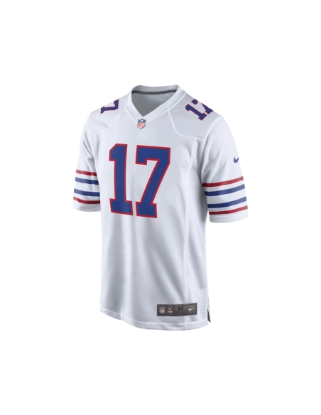 Mens Buffalo Bills Josh Allen White Alternate Game Player Jersey
