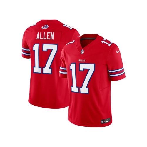 Mens Buffalo Bills Josh Allen Red Vapor F.U.S.E. Limited Jersey