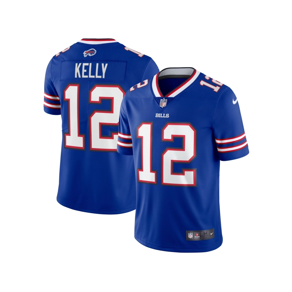 Mens Buffalo Bills Jim Kelly Royal 90s Throwback Retired Player Limited Jersey