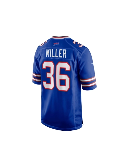 Mens Buffalo Bills Herb Miller Royal Game Jersey