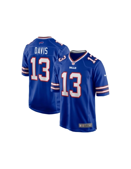 Mens Buffalo Bills Gabriel Davis Royal Team Game Player Jersey
