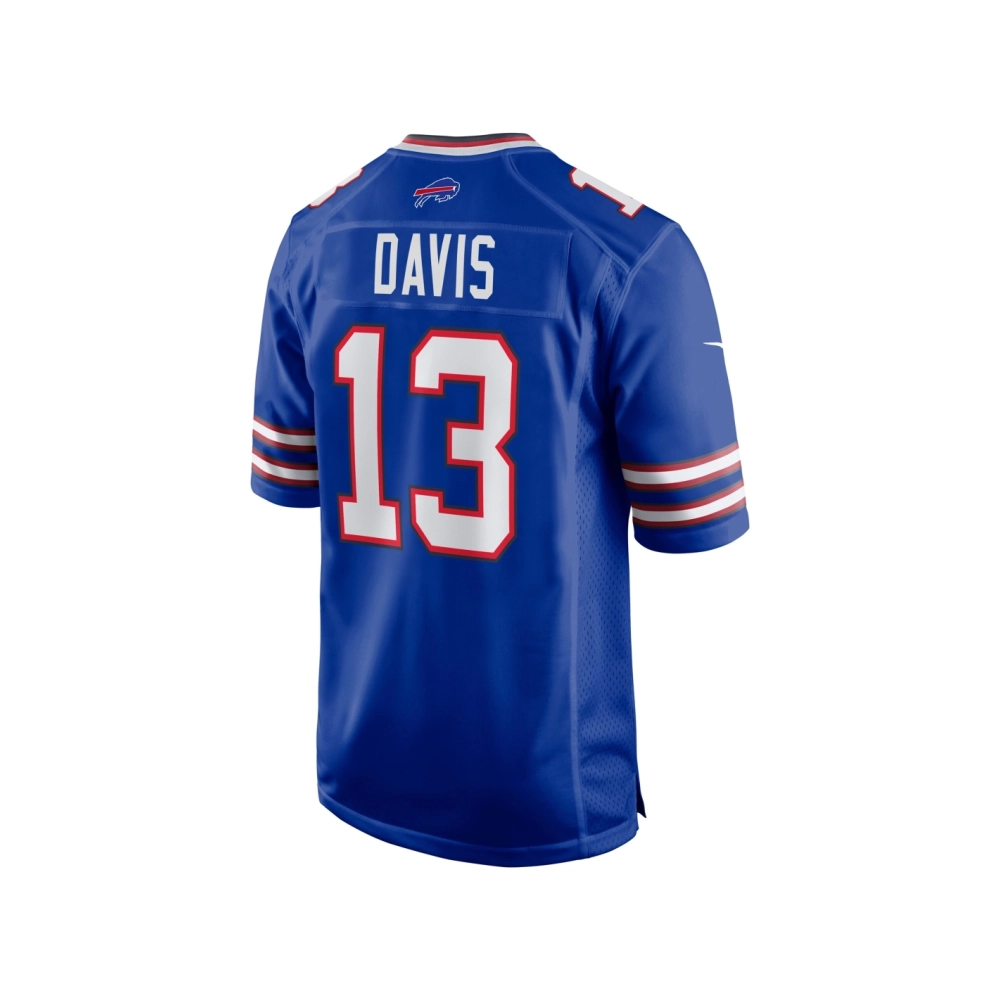 Mens Buffalo Bills Gabriel Davis Royal Team Game Player Jersey
