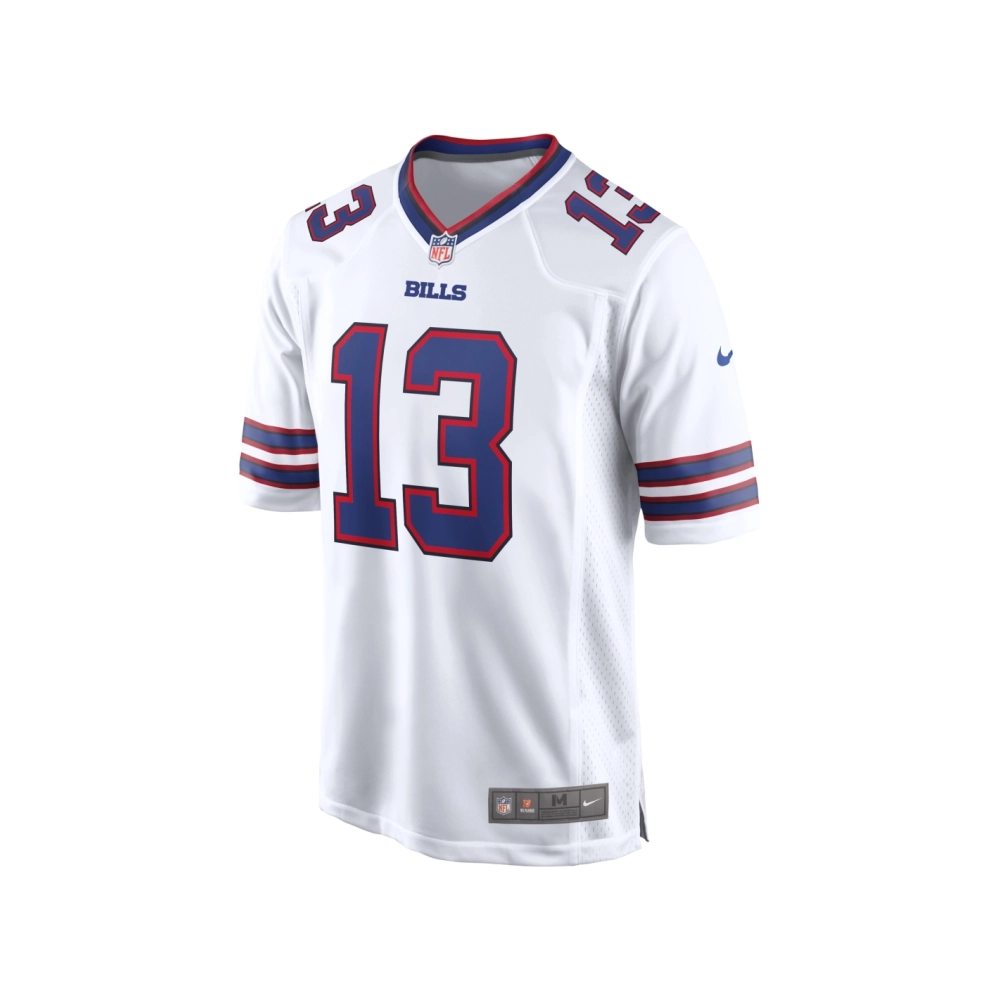 Mens Buffalo Bills Gabe Davis White Game Player Jersey