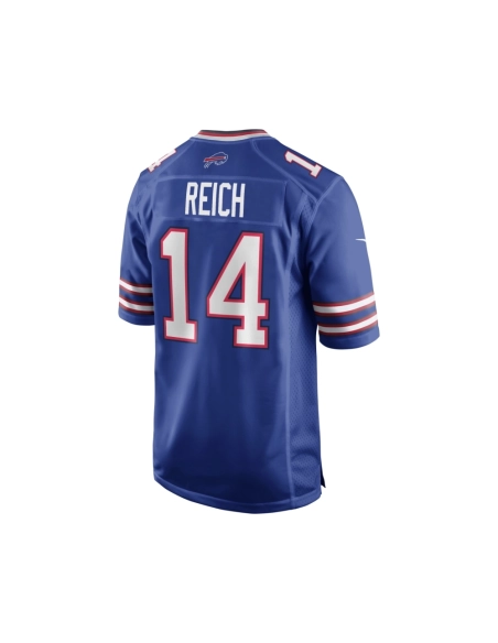Mens Buffalo Bills Frank Reich Royal Game Retired Player Jersey