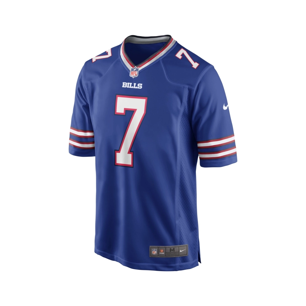 Mens Buffalo Bills Doug Flutie Royal Game Retired Player Jersey