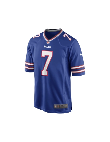 Mens Buffalo Bills Doug Flutie Royal Game Retired Player Jersey