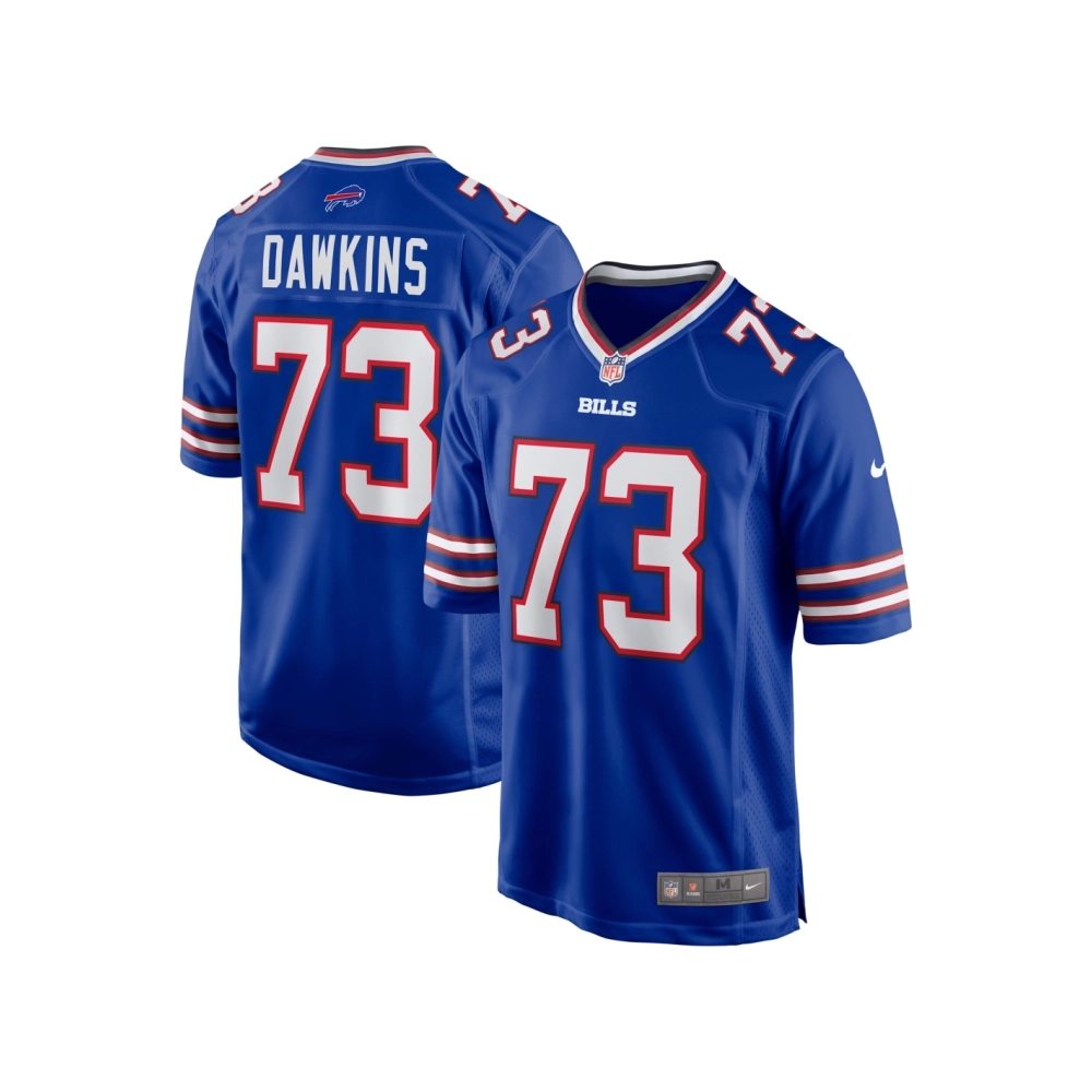 Mens Buffalo Bills Dion Dawkins Royal Game Player Jersey