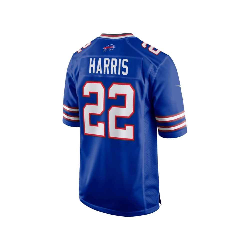 Mens Buffalo Bills Damien Harris Royal Game Player Jersey