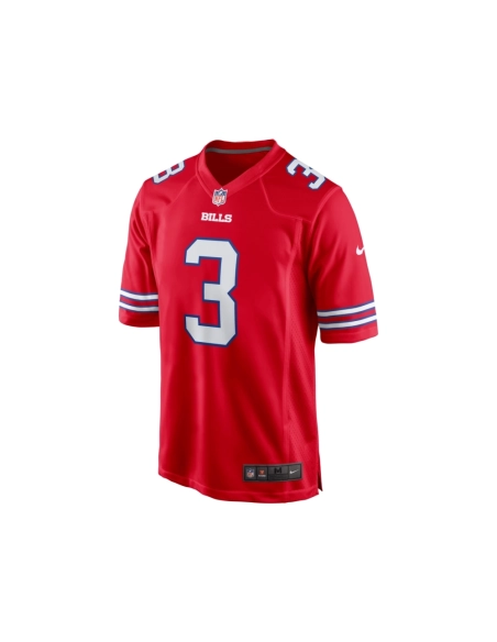 Mens Buffalo Bills Damar Hamlin Red Alternate Game Jersey