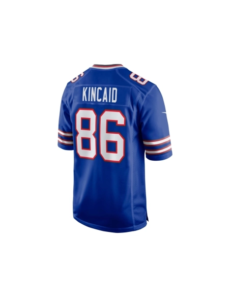 Mens Buffalo Bills Dalton Kincaid Royal 2023 NFL Draft First Round Pick Game Jersey