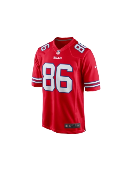 Mens Buffalo Bills Dalton Kincaid Red Alternate Game Jersey