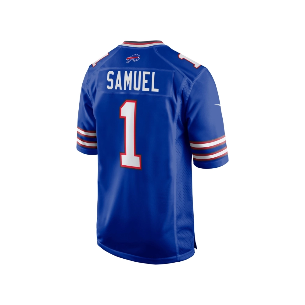 Mens Buffalo Bills Curtis Samuel Royal Game Jersey