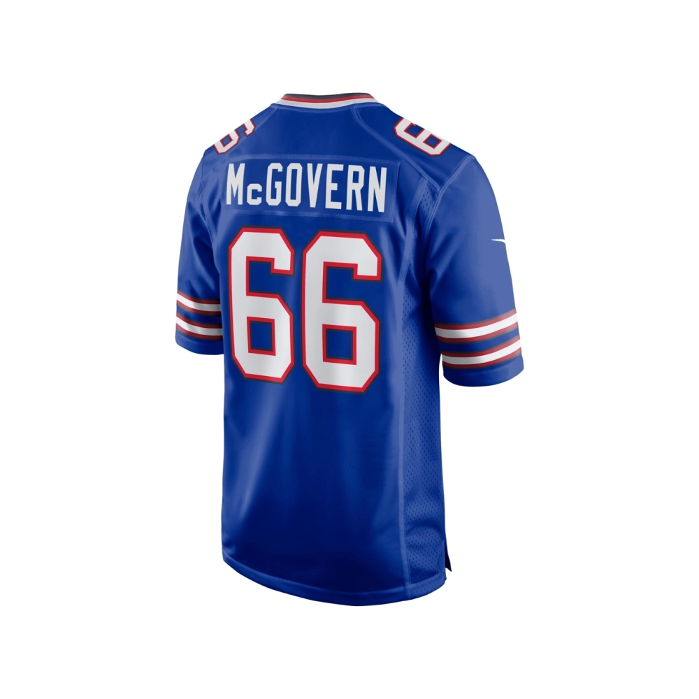 Mens Buffalo Bills Connor McGovern Royal Game Player Jersey