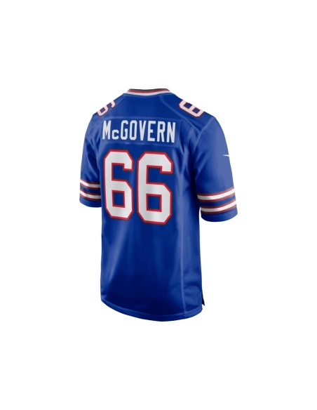 Mens Buffalo Bills Connor McGovern Royal Game Player Jersey