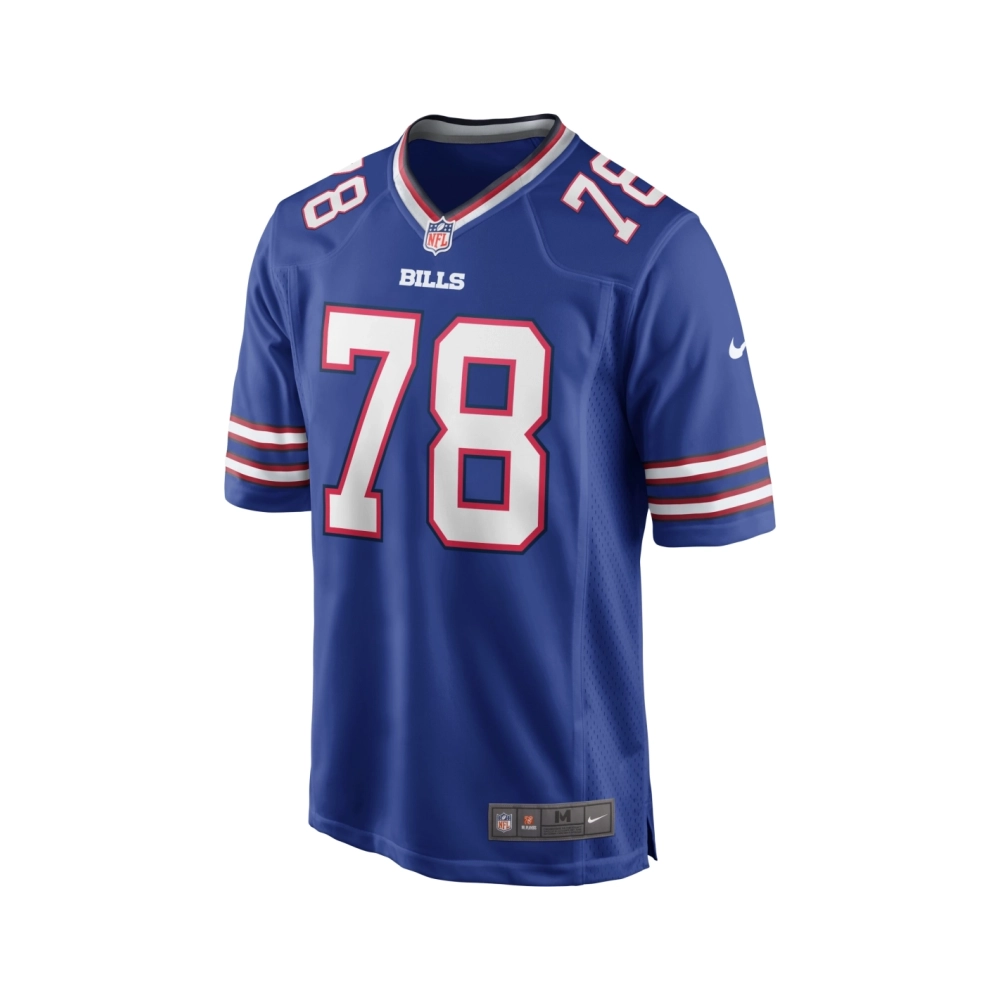 Mens Buffalo Bills Bruce Smith Royal Game Retired Player Jersey
