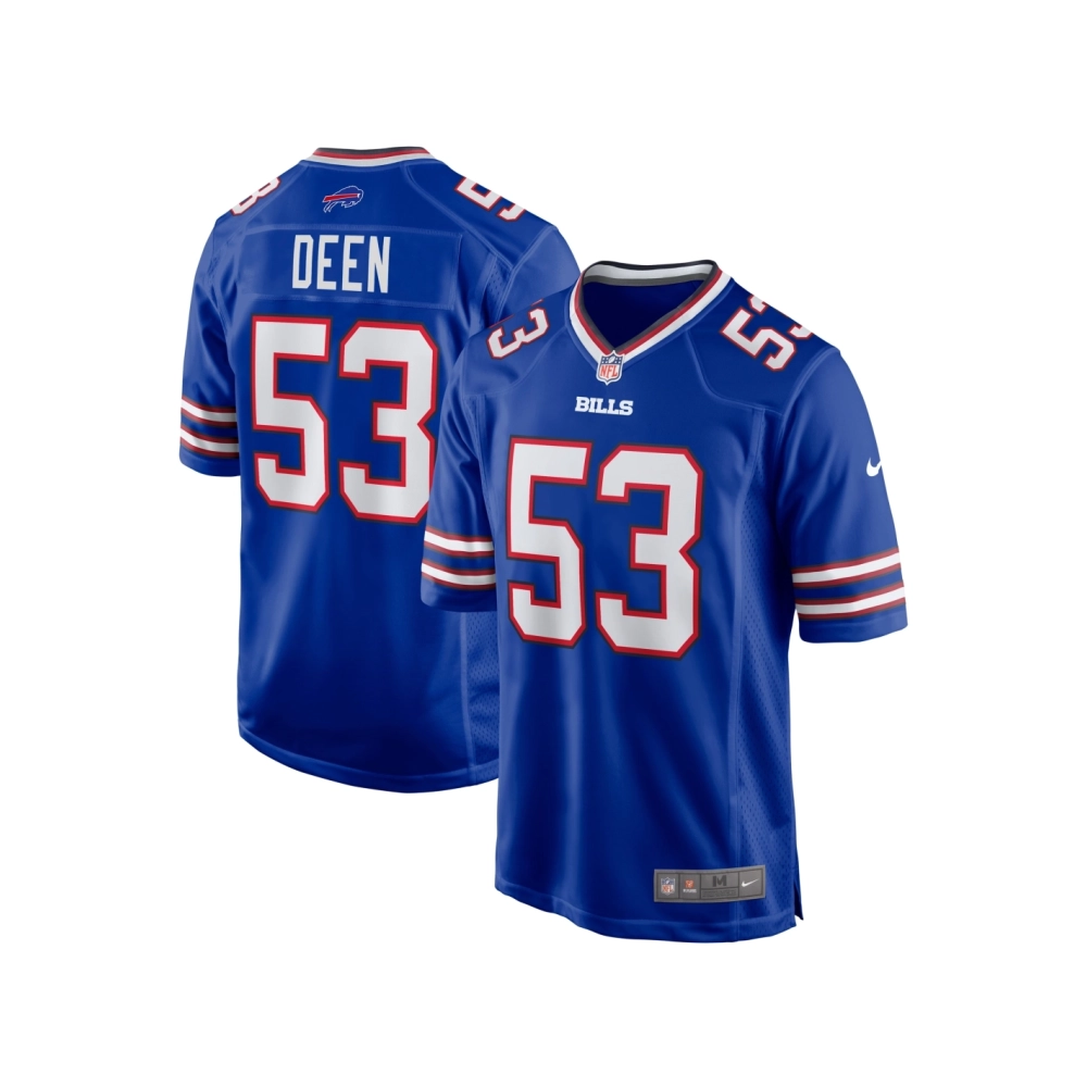 Mens Buffalo Bills Branson Deen Royal Game Jersey