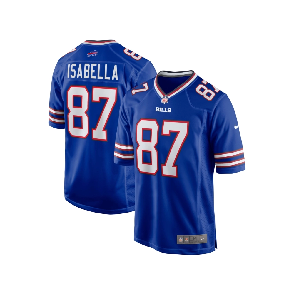 Mens Buffalo Bills Andy Isabella Royal Team Game Jersey