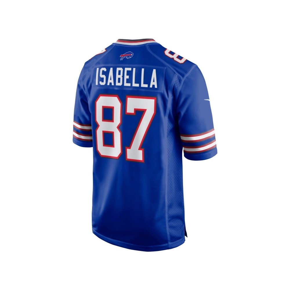 Mens Buffalo Bills Andy Isabella Royal Team Game Jersey