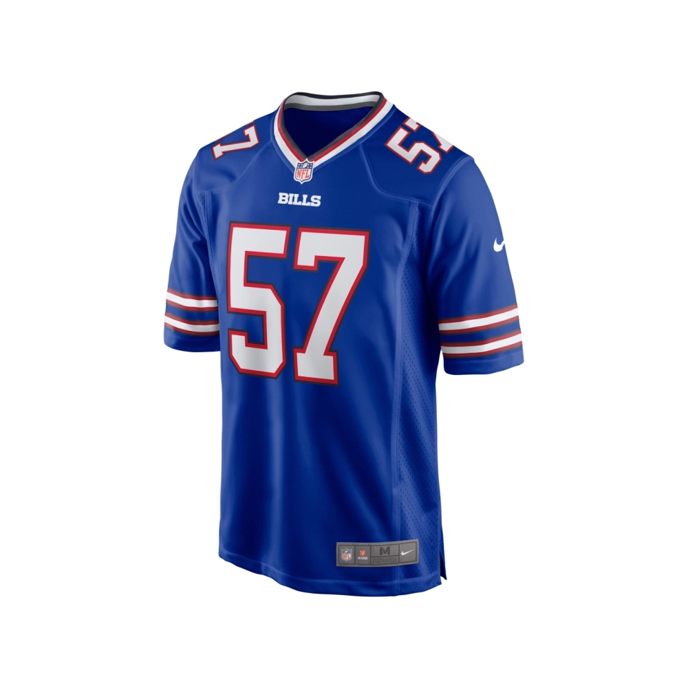 Mens Buffalo Bills A.J. Epenesa Royal Game Player Jersey