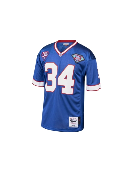 Mens Buffalo Bills 1985 Thurman Thomas Royal Throwback Retired Player Jersey