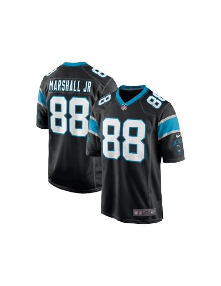 Mens Carolina Panthers Terrace Marshall Jr. Black 2021 NFL Draft Pick Player Game Jersey