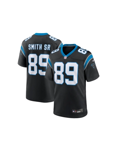Mens Carolina Panthers Steve Smith Sr. Black Retired Player Game Jersey